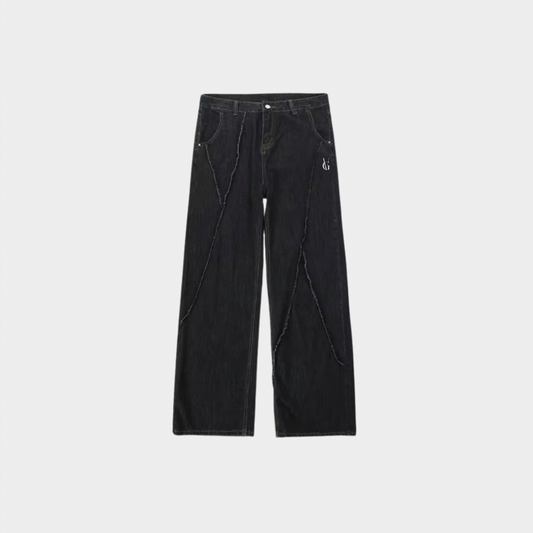 OVERSIZED BLACK DENIM