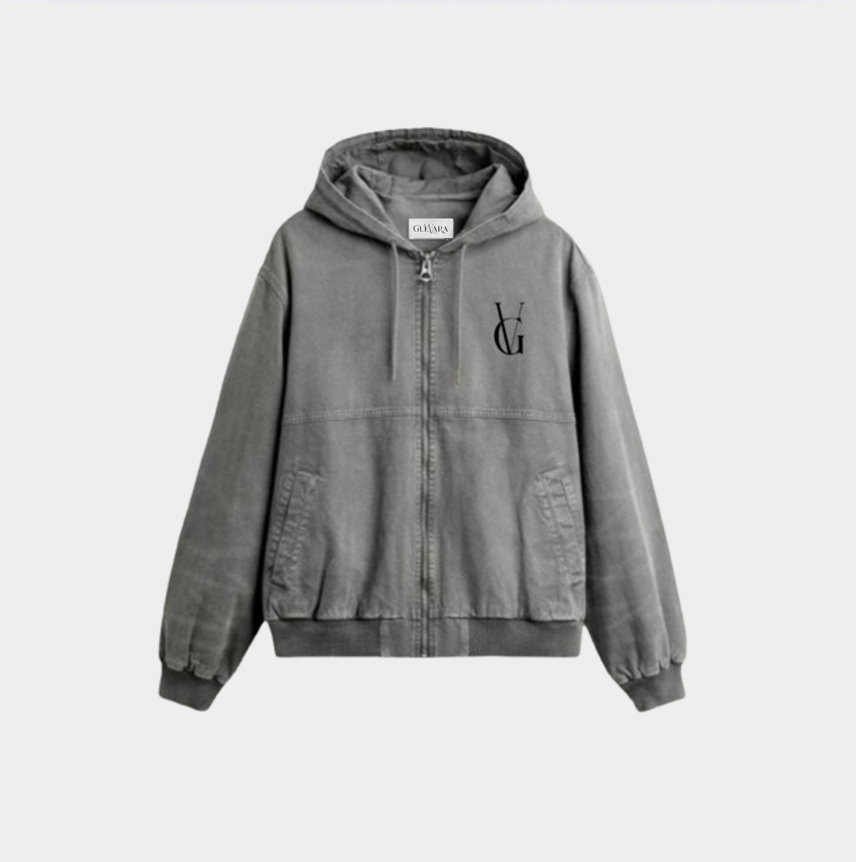 OVERSIZED ZIP UP
