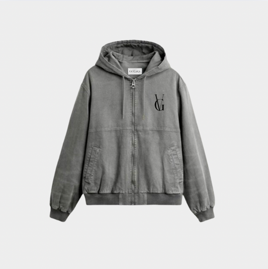 OVERSIZED ZIP UP